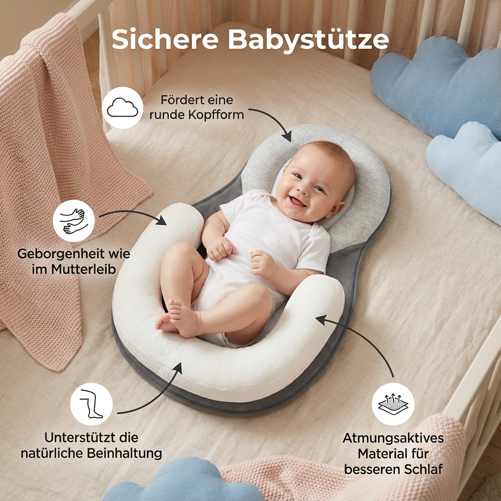 Veilige Babystütze