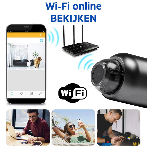 MiniEye Full HD Beveiligingscamera | Compacte Mini Camera met Nachtzicht & Bewegingsdetectie