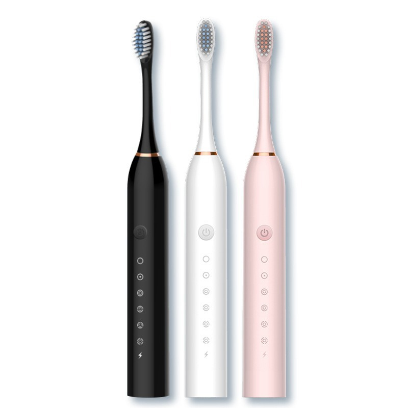 GlowSmile Sonic Tandenborstel – Oplaadbaar met 5 Modi en 8 Borstels