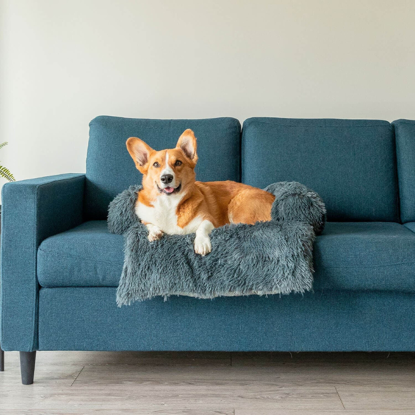 Waterafstotende Hondenbed Bescherming met Zachte Vegan Bont – Antislip, Comfortabel, Geschikt voor Alle Hondenformaten