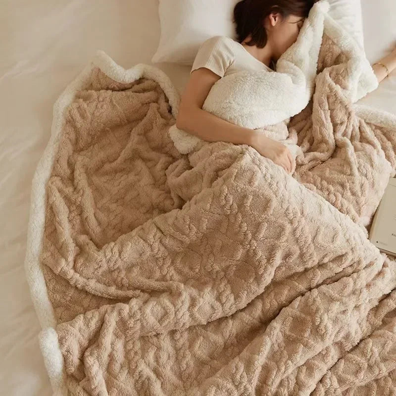 WarmWool Dikke Lamswoldeken Winter Comfort en Warmte