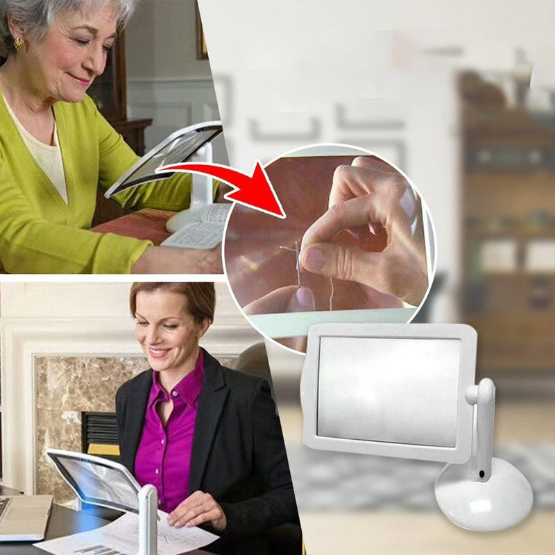 Handsfree Bureau Vergrootglas met LED