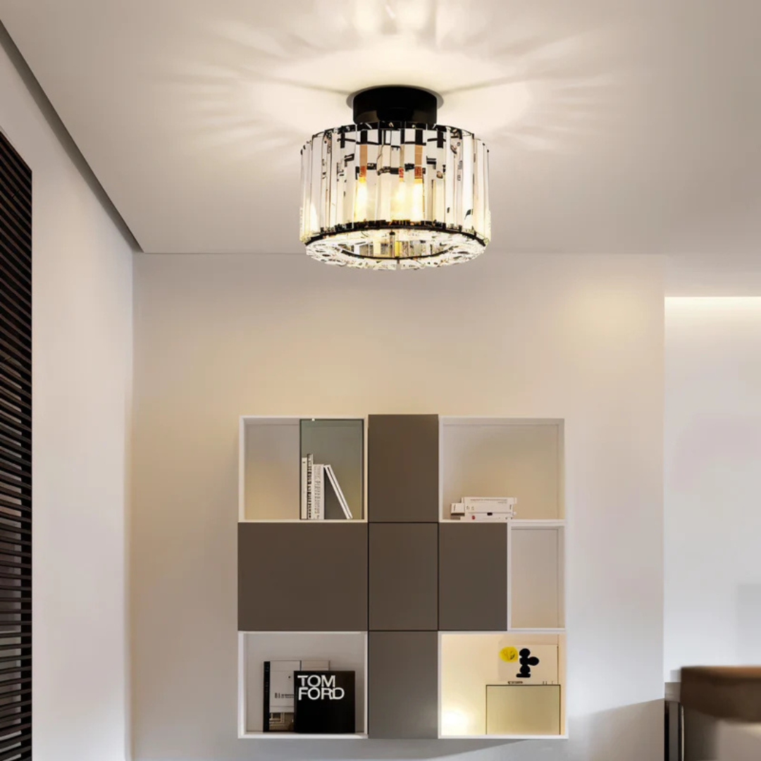 Cryst - Luxe Kristallen Plafondlamp | Stralende Plafondverlichting