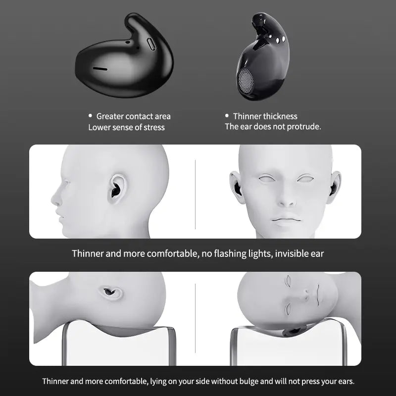 Comfortabele hoofdtelefoon met aanraakbediening Oordopjes