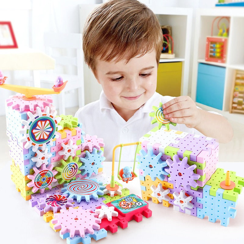 Draaiend Montessori Bouwspeelgoed