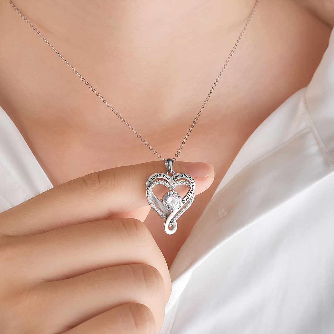ForeverLove | Voor Mijn Vrouw Ik Hou Voor Altijd Van Je Ketting Cadeau