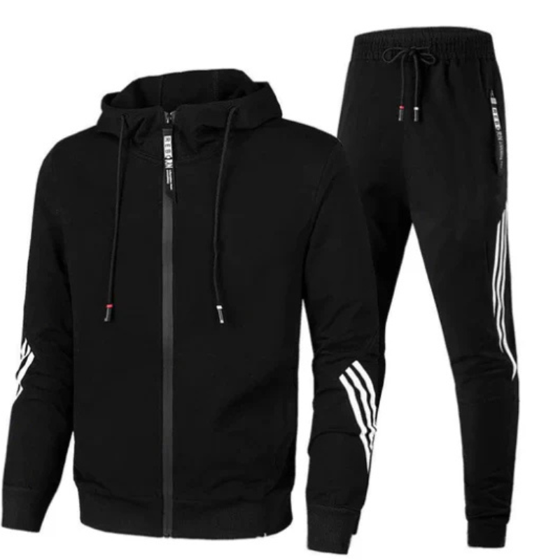 David | Heren Modern Streetwear-Hoodie-Set