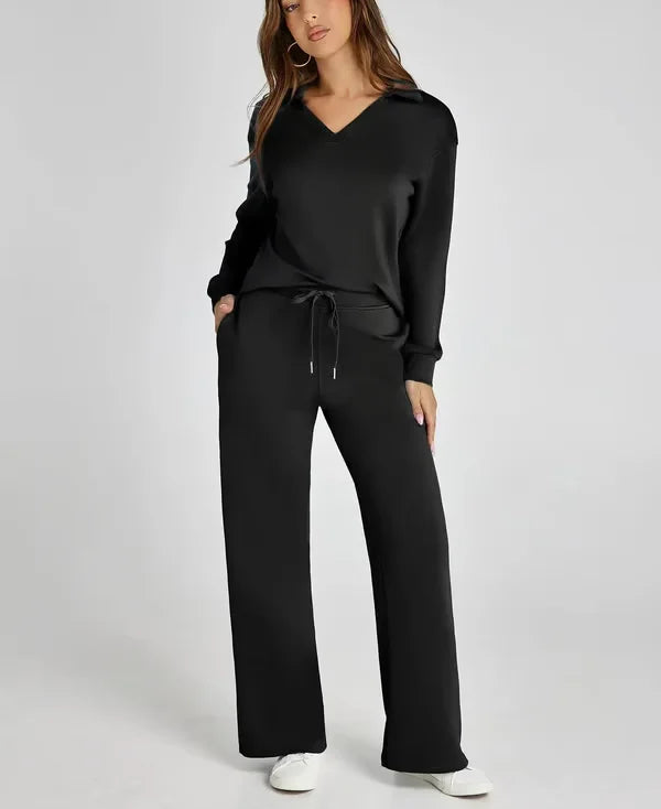 VioletVibe Cozy Hoodie Set | Stijlvolle en comfortabele loungewear voor ultieme ontspanning