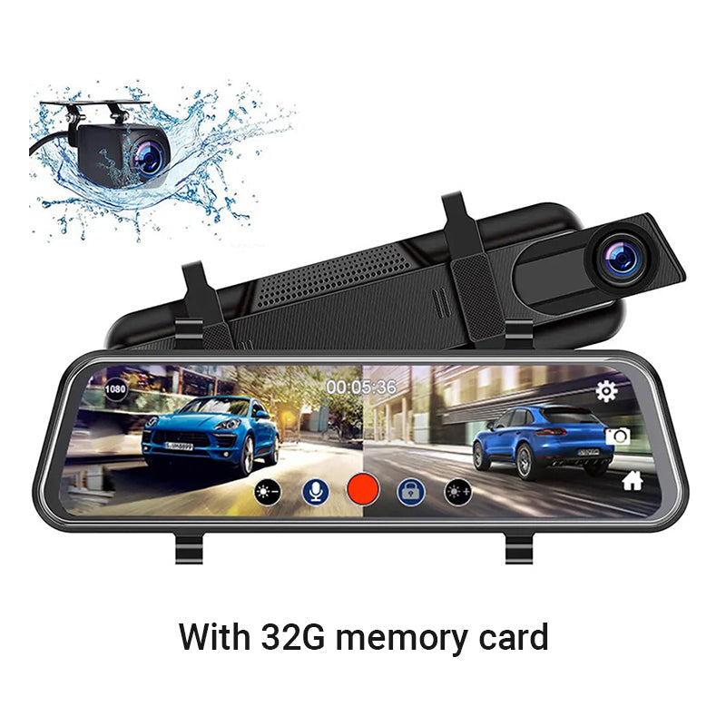 LuxAuto Elite 10" HD Touchscreen Recorder | Multifunctionele auto recorder met geavanceerde functies