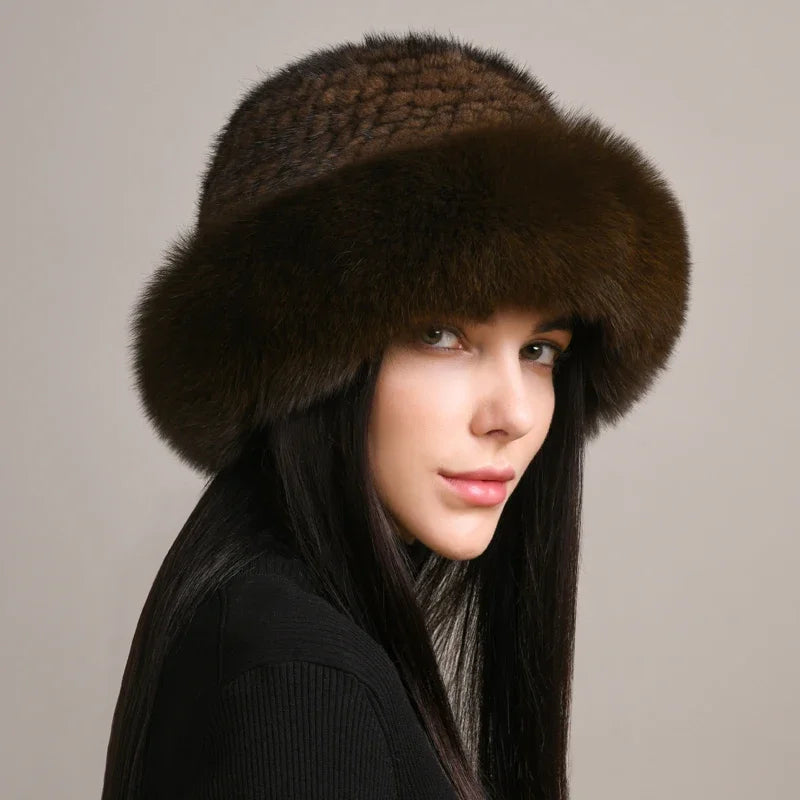 Novaine Mink Berenhoed Voor Klassieke Winterwarmte En Stijl