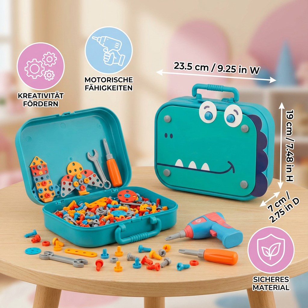 Dino Bouwset voor Kinderen Creatief Handwerk