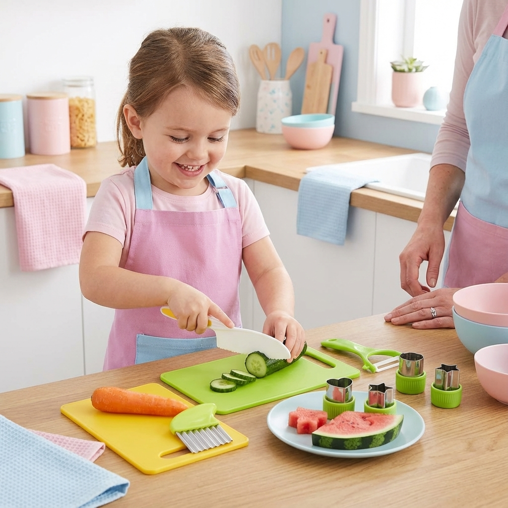 Veilig Keuken Set - voor kleine Gourmetkoks