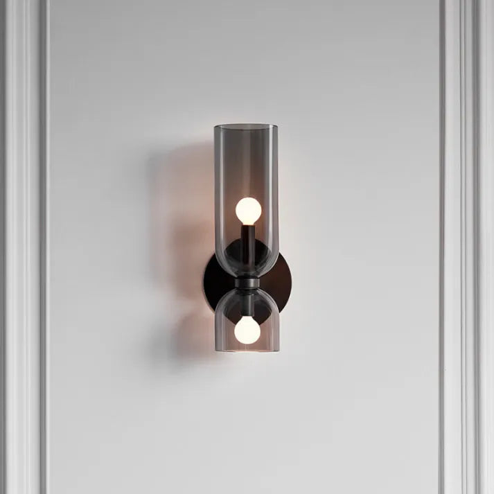 Dubbele Hoofd Glazen Wandlamp LED Sconces