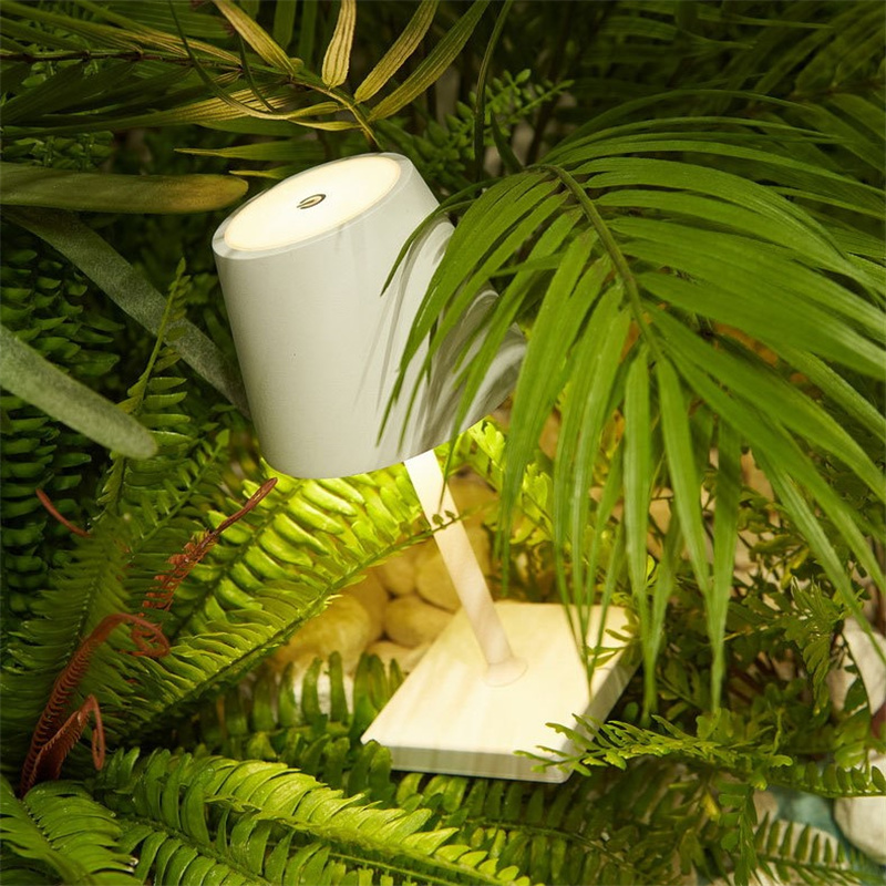 Draadloze Oplaadbare USB Tafellamp Modern Design