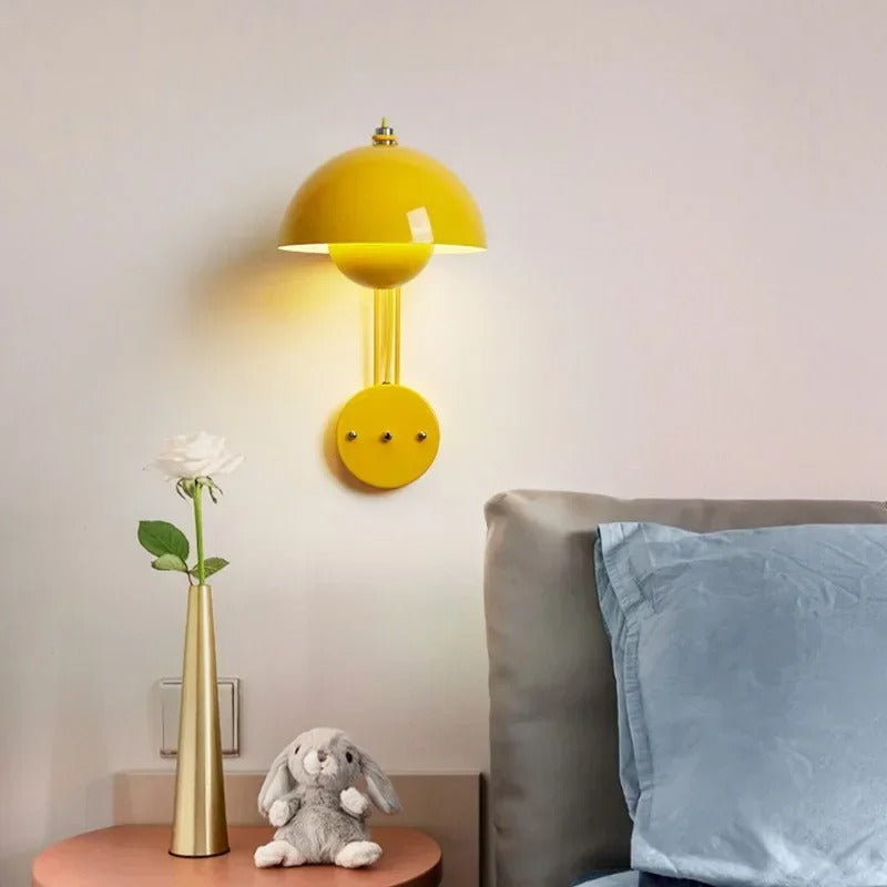 MushroomGlow - Stijlvolle Wandlamp voor een Betoverende Inrichting