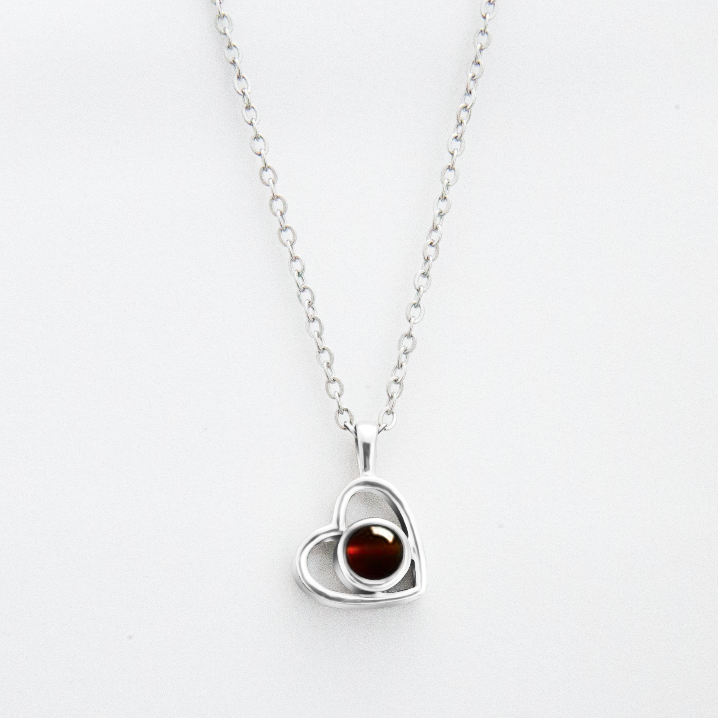 MemoryLens Halsketting | Liefde geprojecteerd, voor altijd weerspiegeld