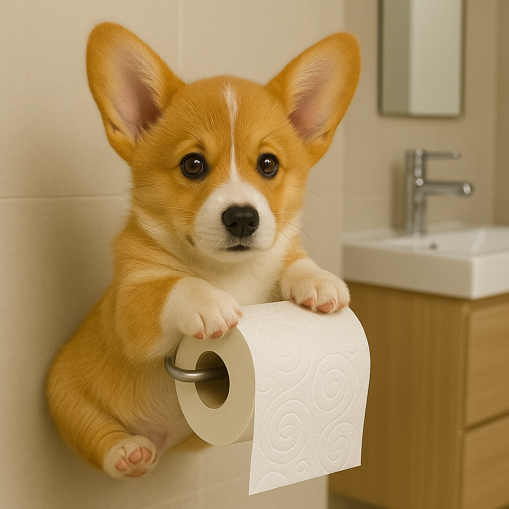 PawRoll – De dierenlijk charmante toiletrolhouder!