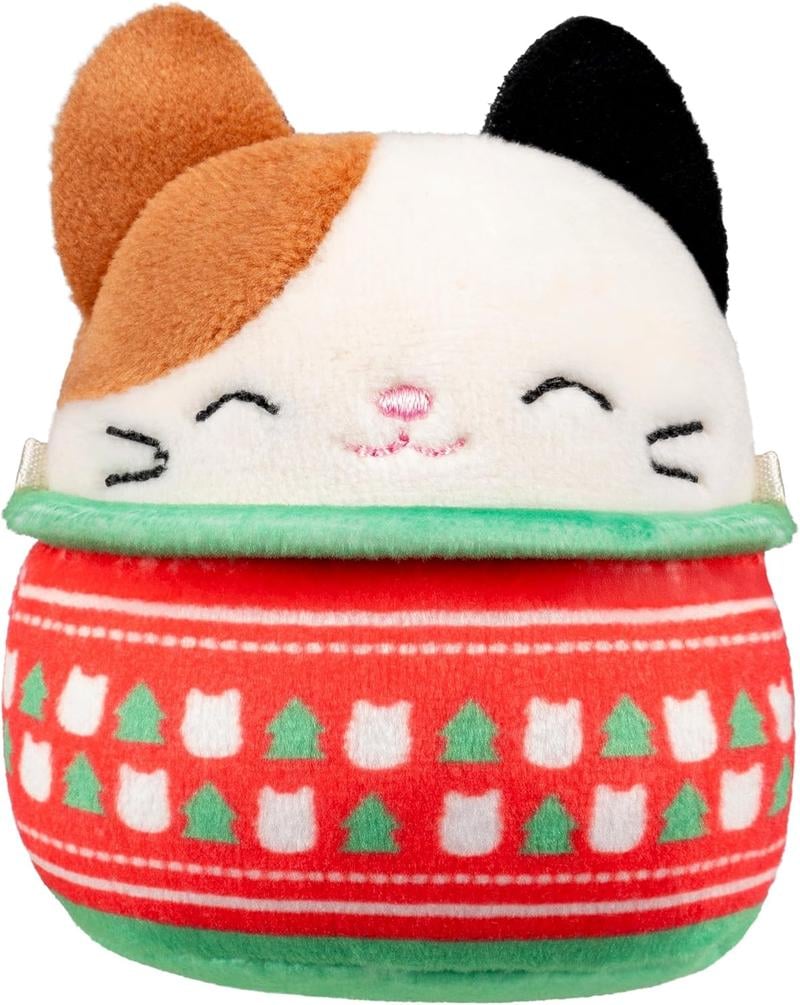 SquishJoy Vakantie Verrassingsset | Feestelijke adventskalender gevuld met knuffelbare Squishmallows!