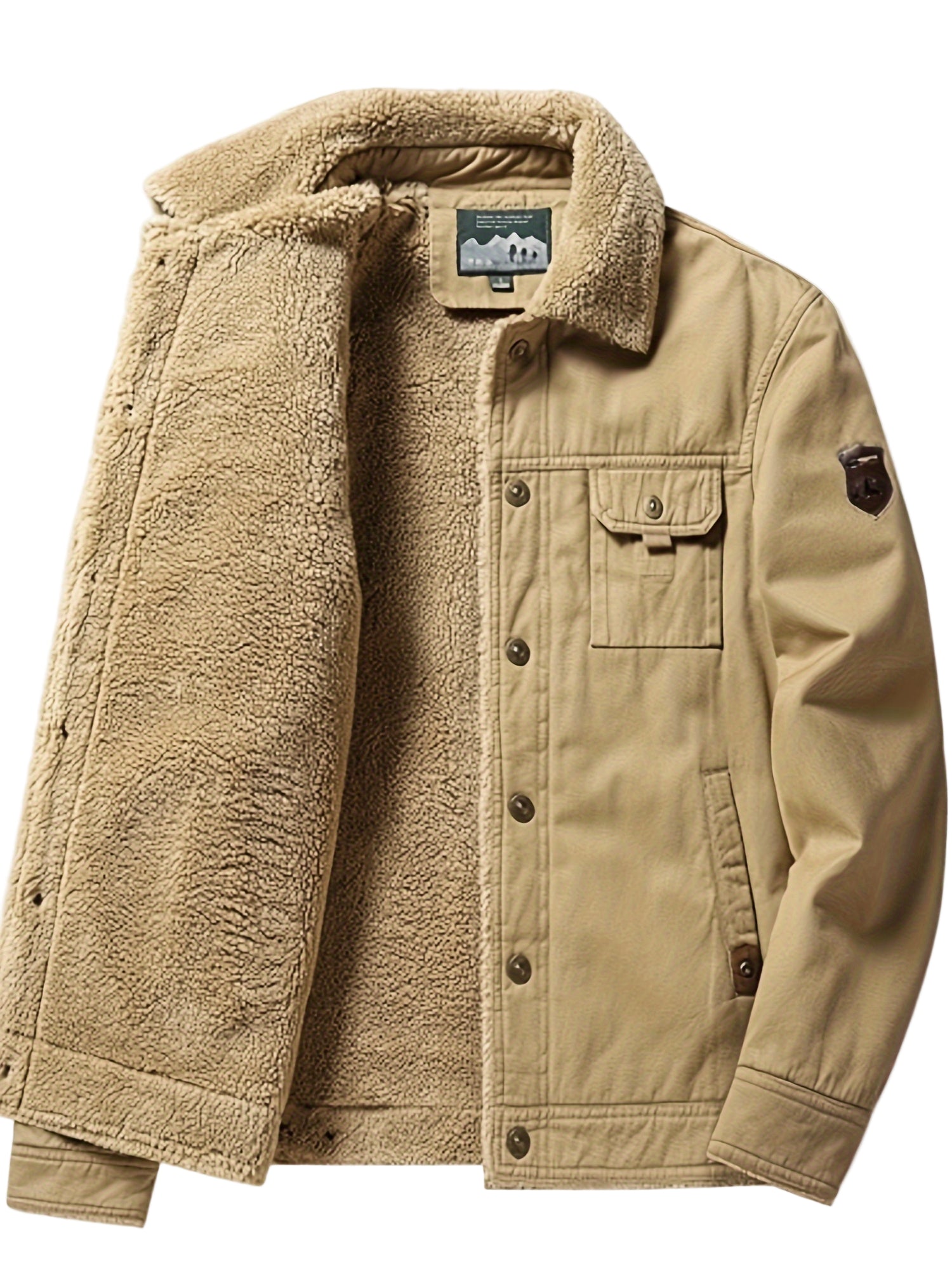 NordHaven Winterjacke Heren – Warme waterafstotende jas met voering