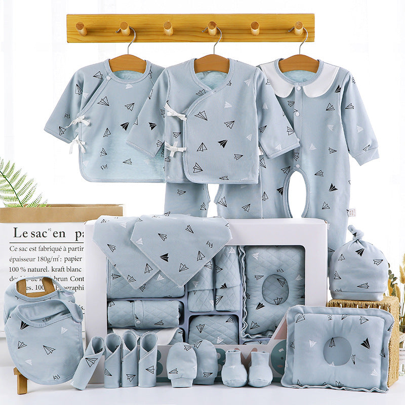 Baby Cadeaubox Set Gemaakt Van Katoen Voor Pasgeborenen