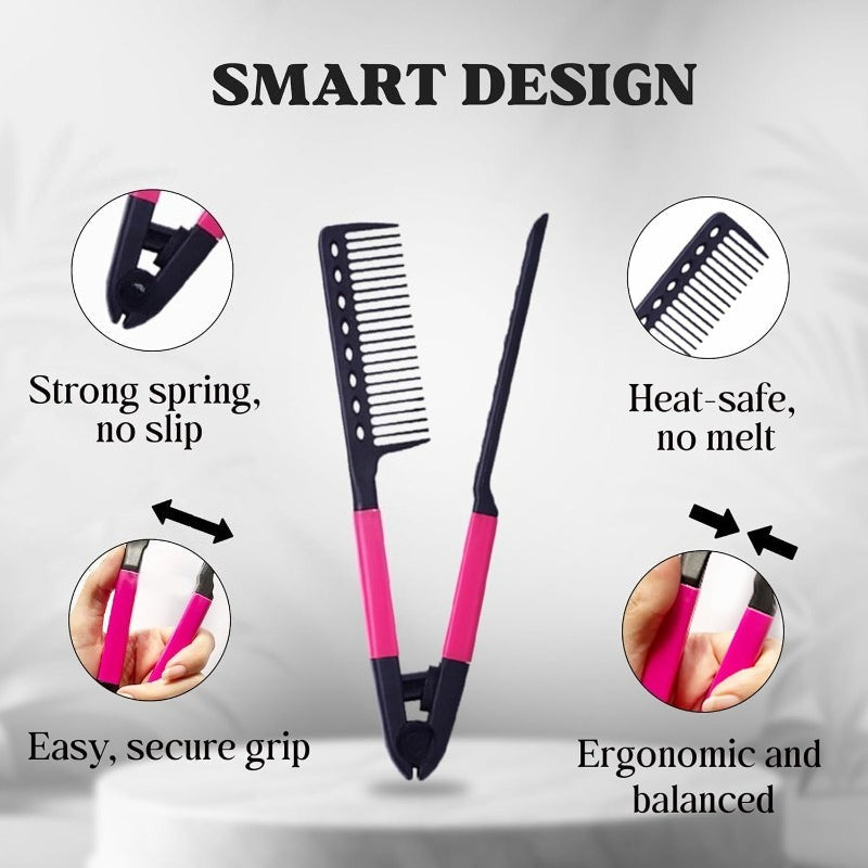 Hittebestendige V Haarstyling Kam