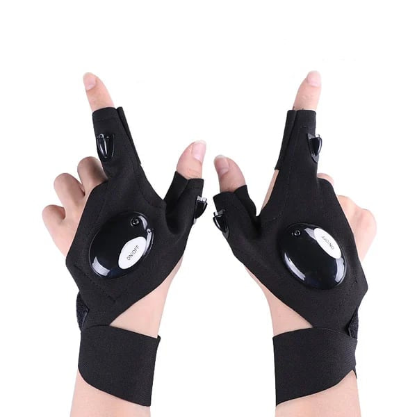LuxeGuard LED Zaklamp en Waterdichte Handschoenen | Onmisbare bescherming en helder licht voor elke gelegenheid
