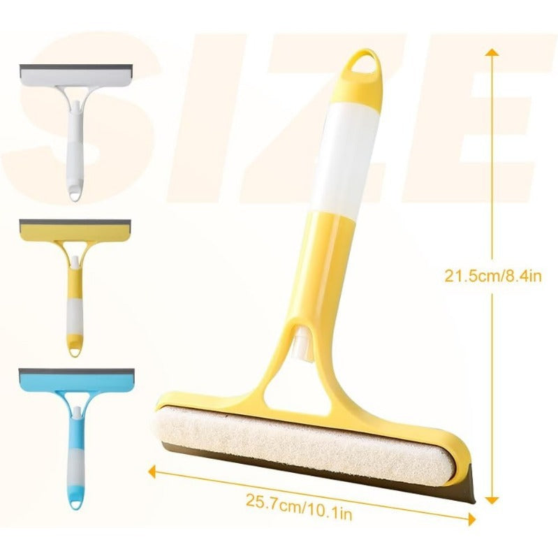 BrightSwipe 3 in 1 Raamtrekker Cleaner met Sprayfles