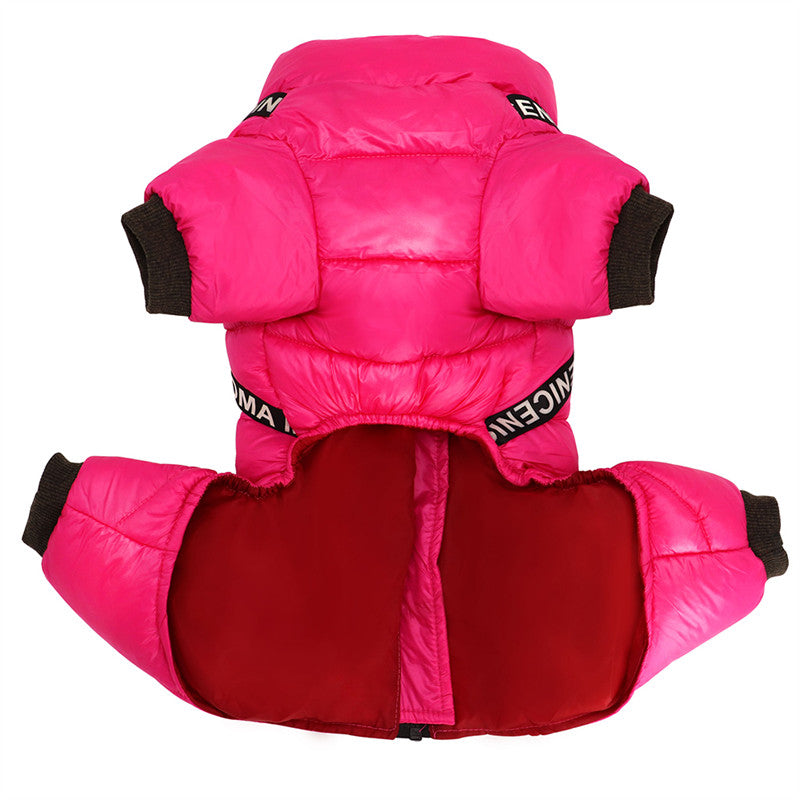 WarmPaw WinterComfort Hondenjas – Winddichte Jas met Zachte Isolatie voor Koud Weer