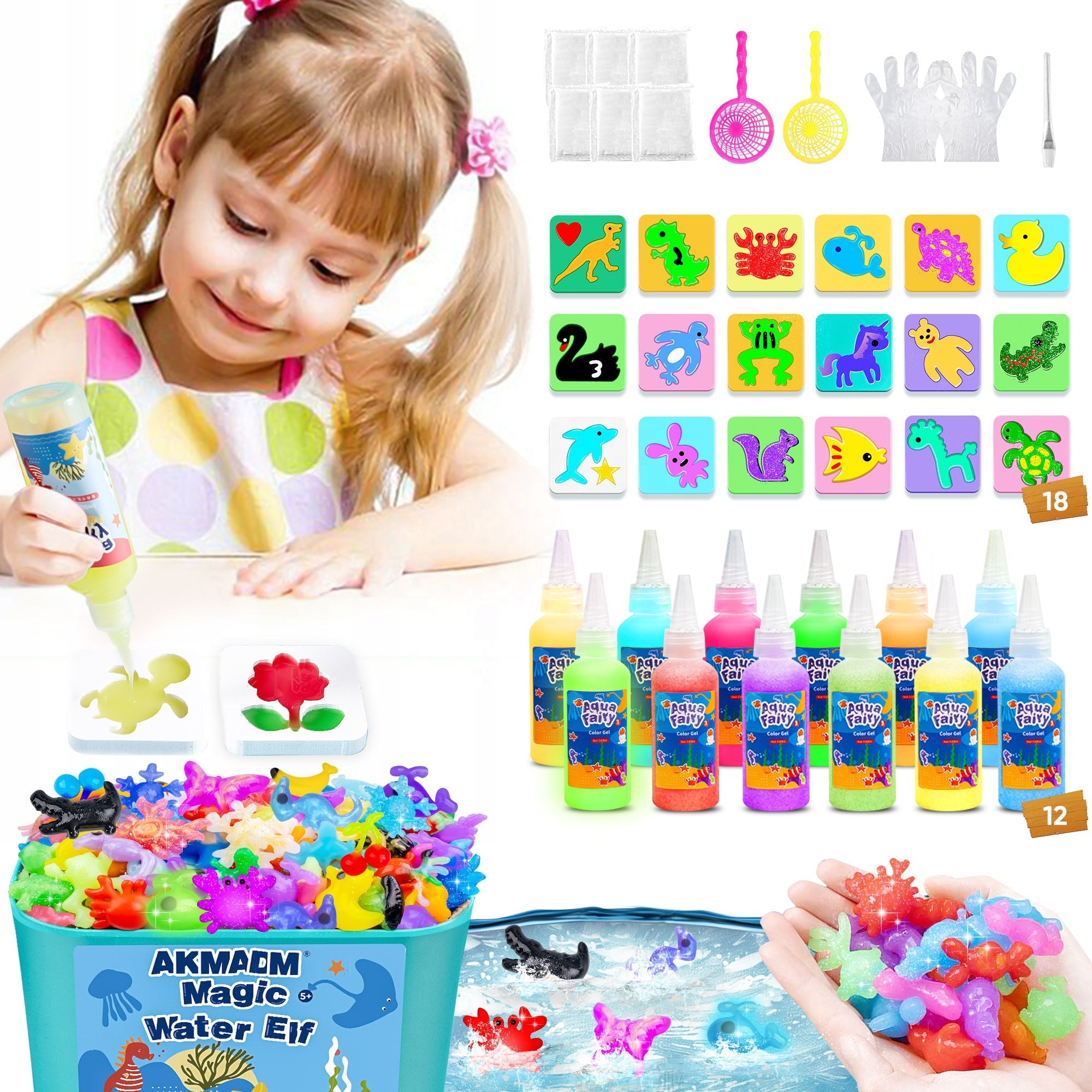 AquaFairy Creatieve Watergel Set