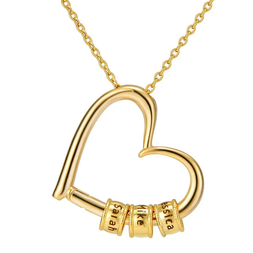 Aan De Beste Moeder Ter Wereld - Liefdesketting Met Gegraveerde Hangers