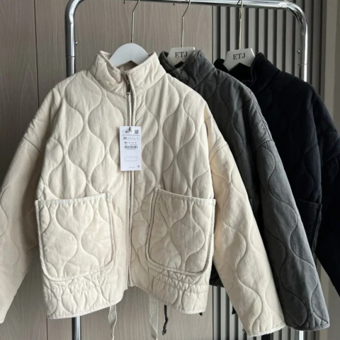 Gewatteerde damesjas | Warm