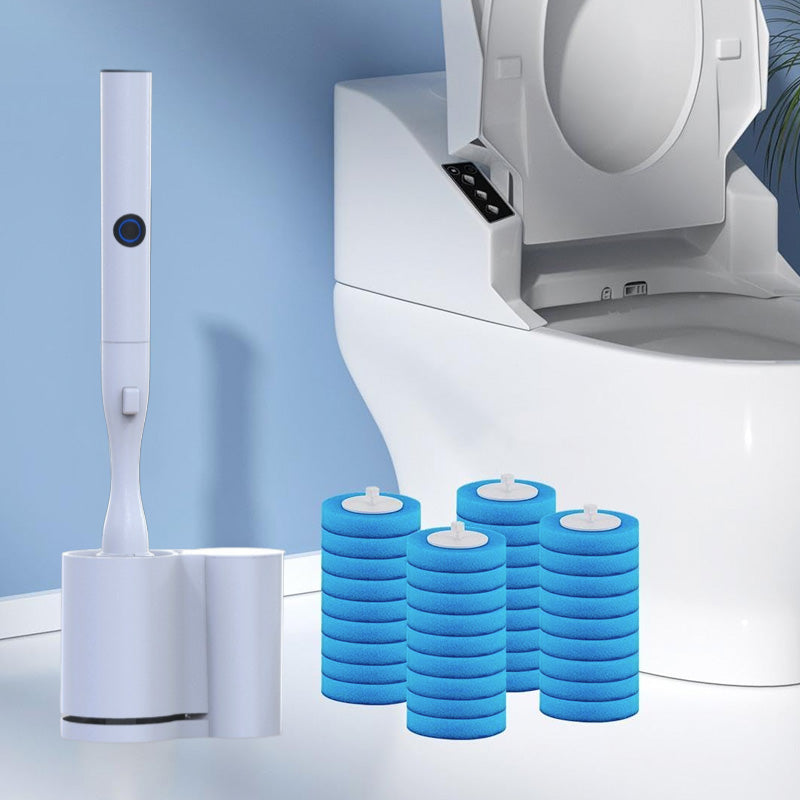 LuxuraClean Elektrische Toilettenborstelset | Efficiënte reiniging voor een sprankelend toilet