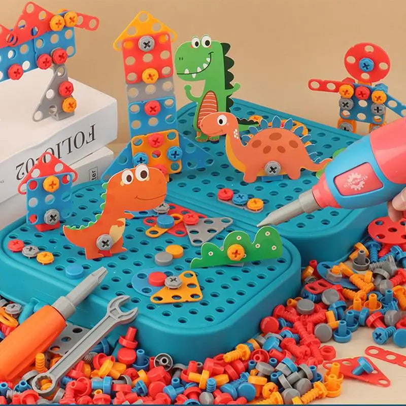 Montessori 3D-gereedschapskist Voor Kinderen