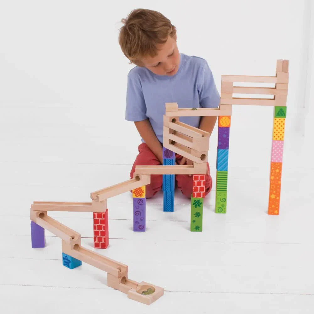 Eindeloos Bouwplezier Knikkerspoor Set voor Creatief Spelen