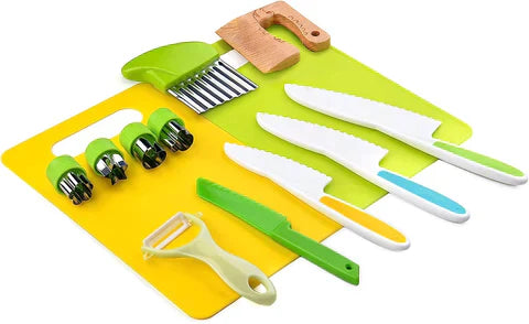 MiniChef - Veilige kookset voor kinderen met speelmesjes en snijplank