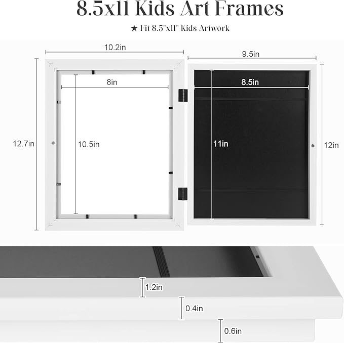 ArtNest Magnetisch Frame | Creatieve displayoplossing voor kunstwerken van kinderen