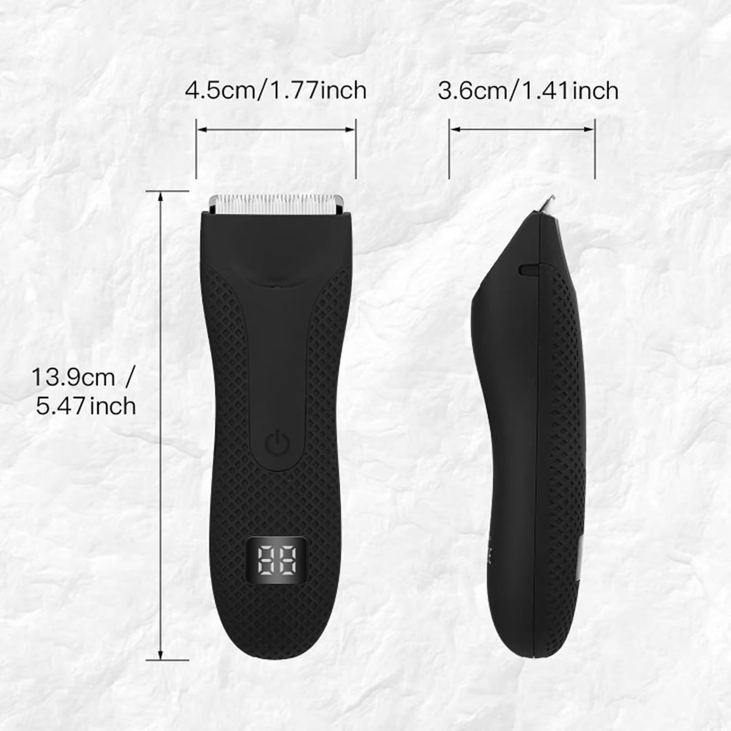 LuxuraTrim Elektrische Lichaamshaar Trimmer | Precisie en comfort voor een perfecte afwerking