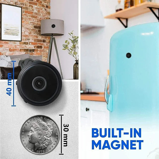 Mini draadloze magnetische camera met audio- en video-streaming