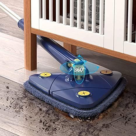 LuxClean Driehoekige Schoonmaak Mop | Efficiënt en veelzijdig voor een sprankelend resultaat