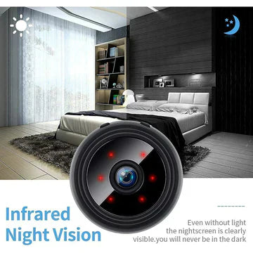 Mini draadloze magnetische camera met audio- en video-streaming