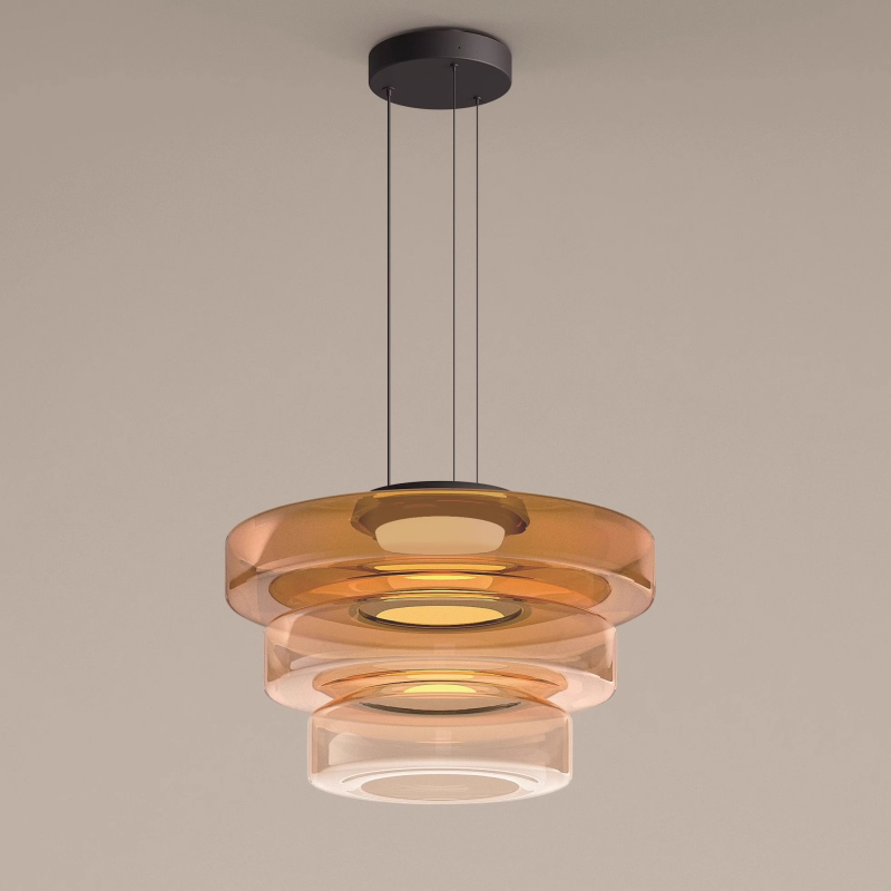 Glazen Hanglamp In Bauhaus Stijl