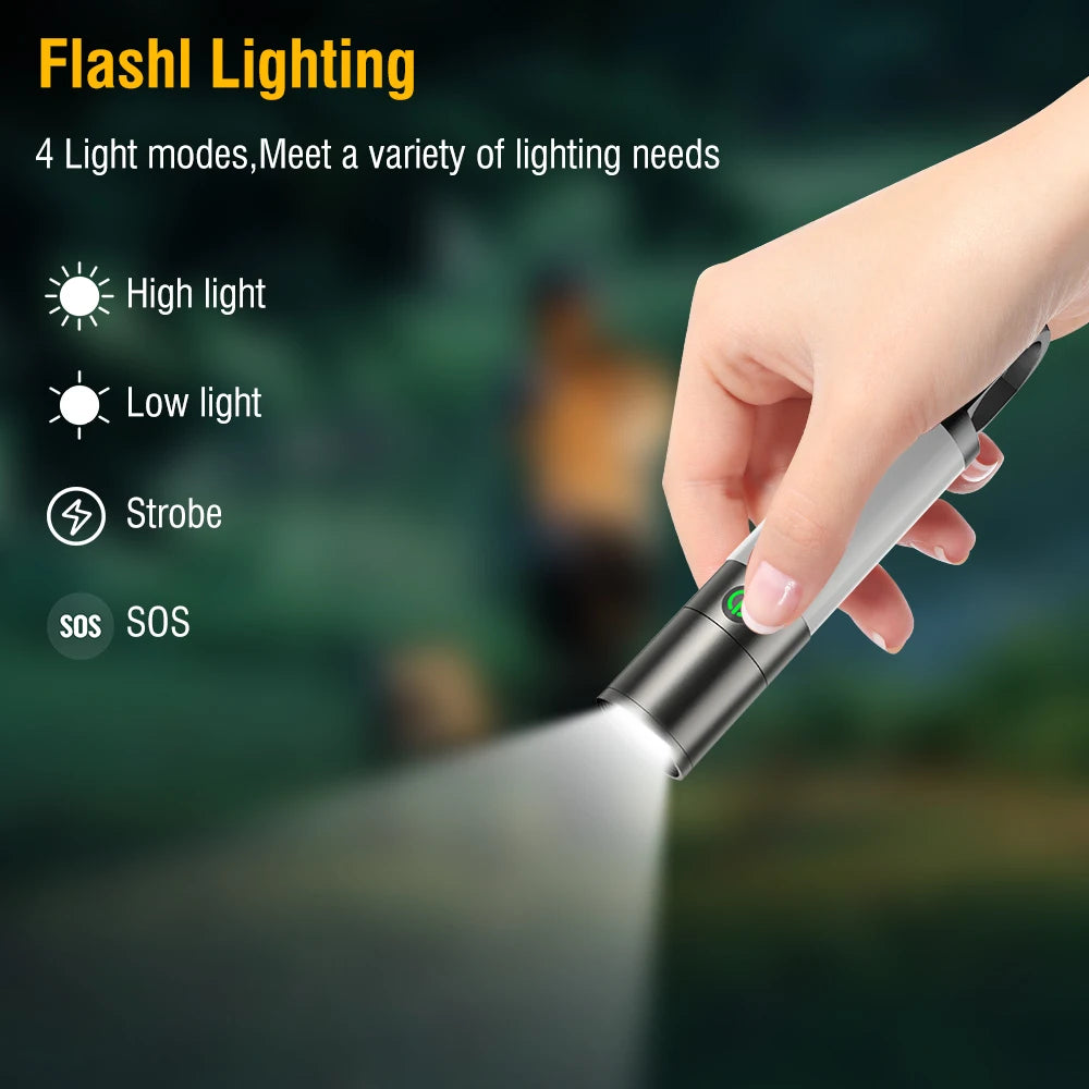 Boruit LED-zaklamp met hoog vermogen