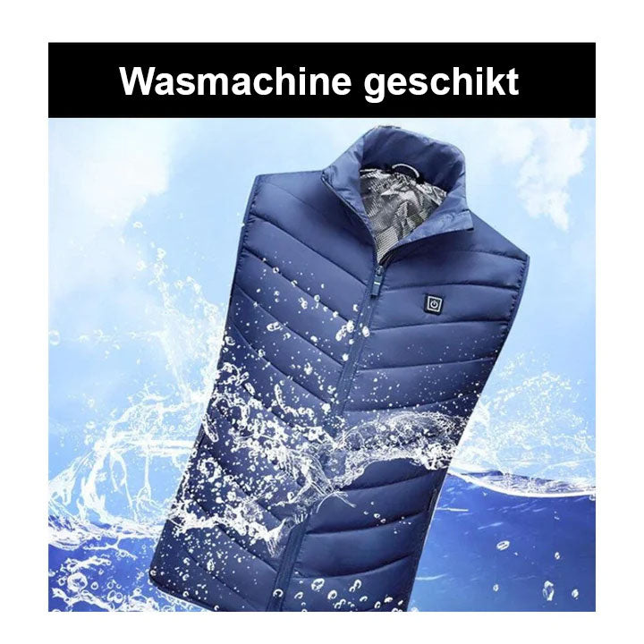 LuxGuard Elite Unisex Vest | Verwarmd, waterdicht en gratis zelfverwarmende sokken