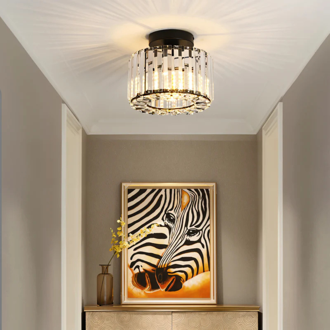 Cryst - Luxe Kristallen Plafondlamp | Stralende Plafondverlichting