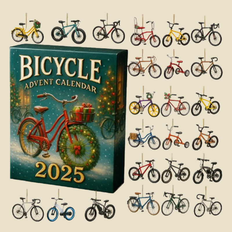Retro Fietsfeest Adventskalender 2025 – 24 Miniaturen vol Kerstvreugde