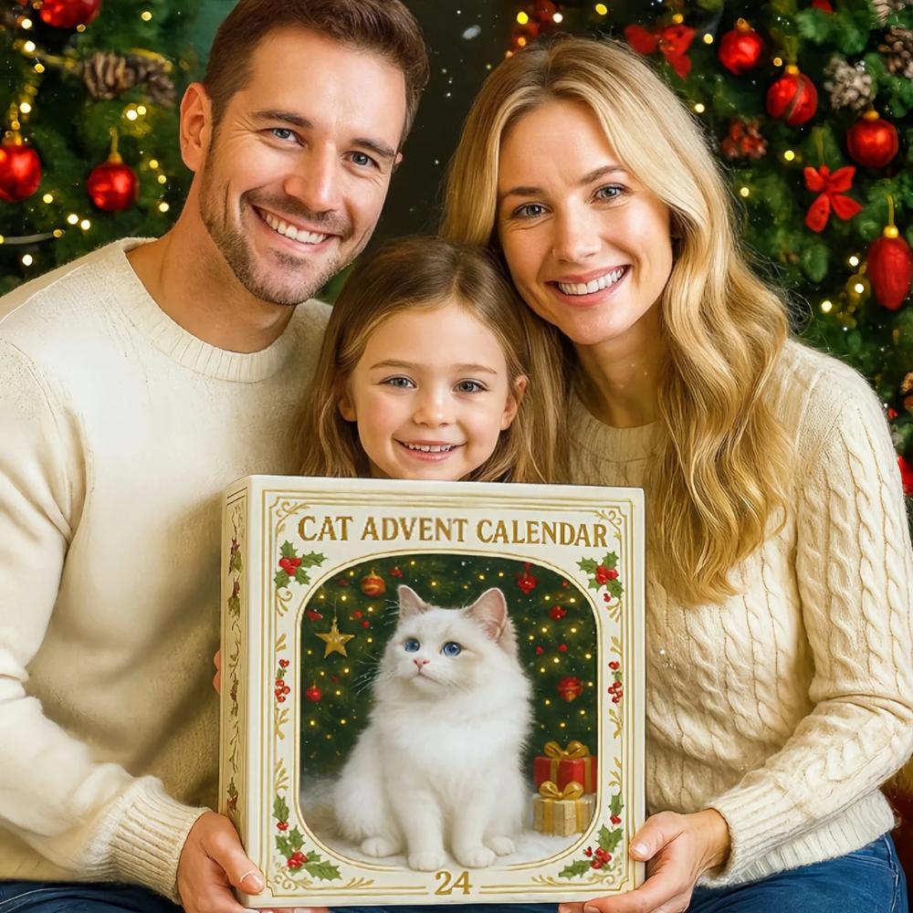 MeowMas | Kat Kerst Countdown Breng Vreugde en Kerstsfeer in Uw Huis