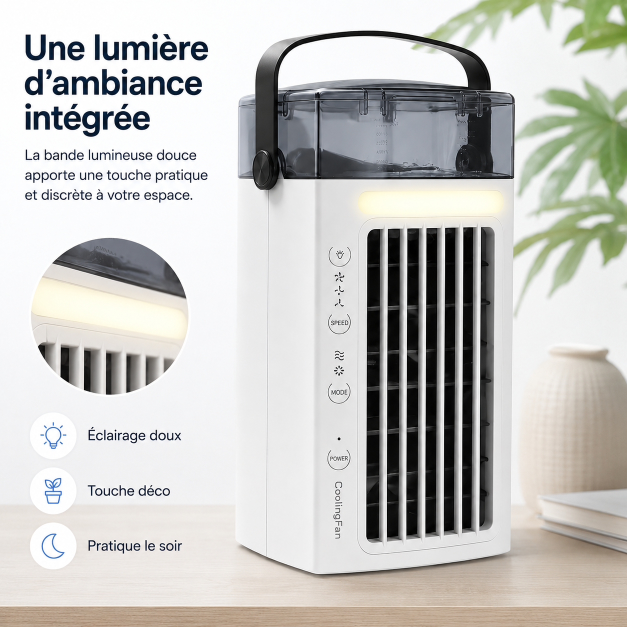 Persoonlijke draagbare airconditioner
