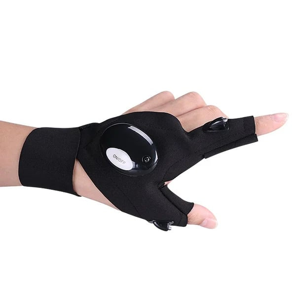 LuxeGuard LED Zaklamp en Waterdichte Handschoenen | Onmisbare bescherming en helder licht voor elke gelegenheid