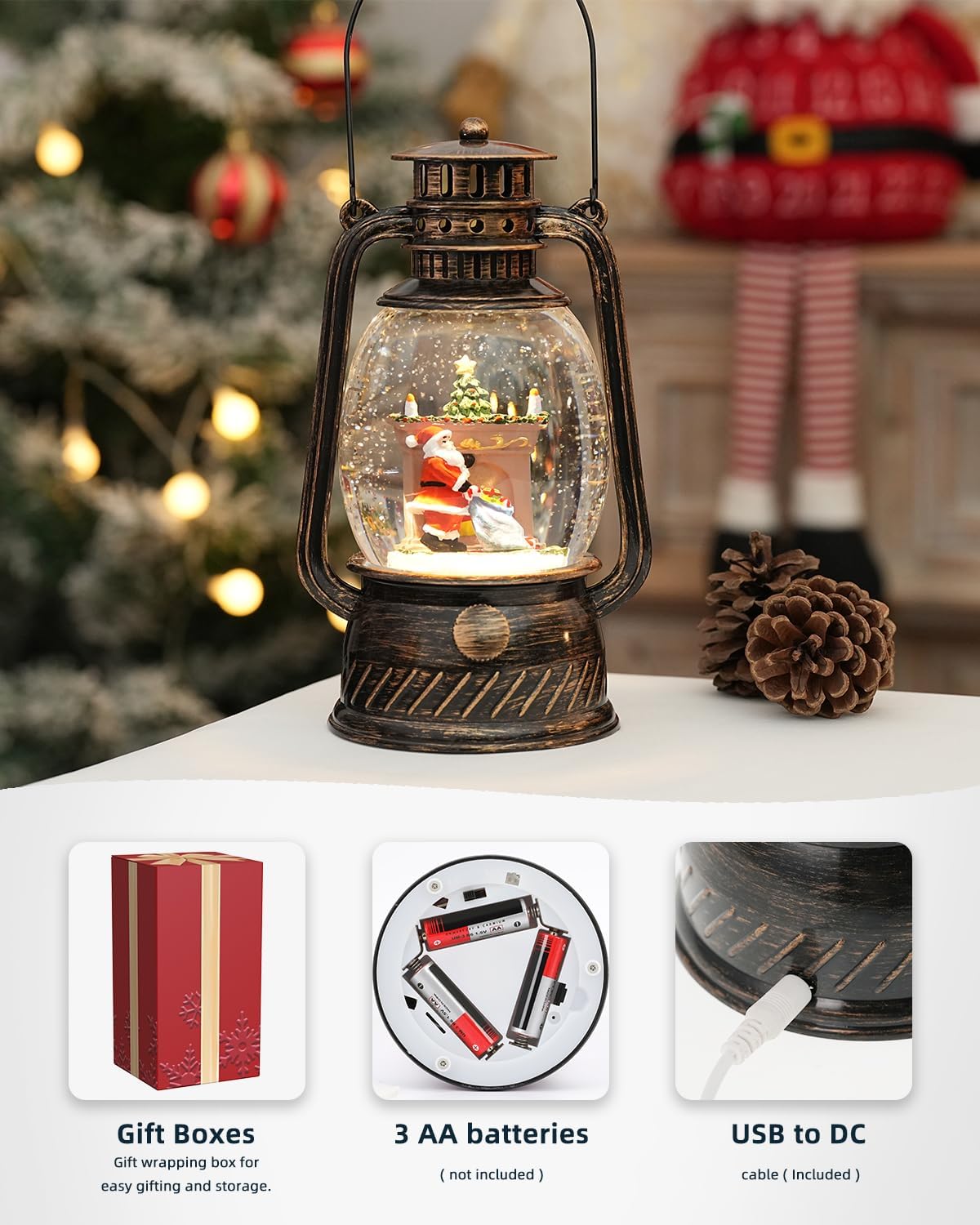 LED Pompoenlamp voor Herfstdecoratie – Warm Licht met 6-uurs Timer
