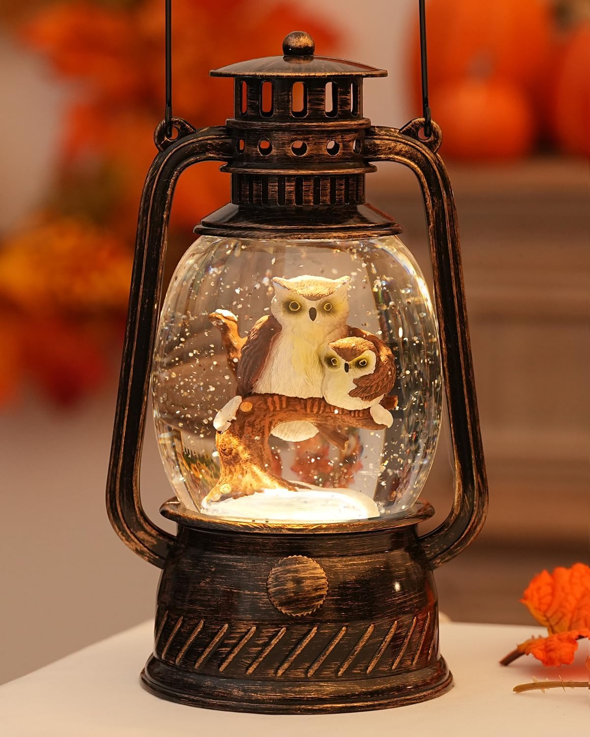 LED Pompoenlamp voor Herfstdecoratie – Warm Licht met 6-uurs Timer